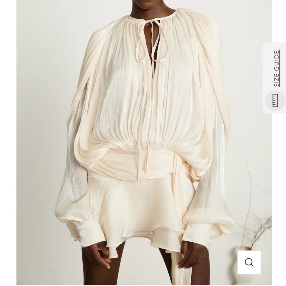 Elegant Cream Mini Dress